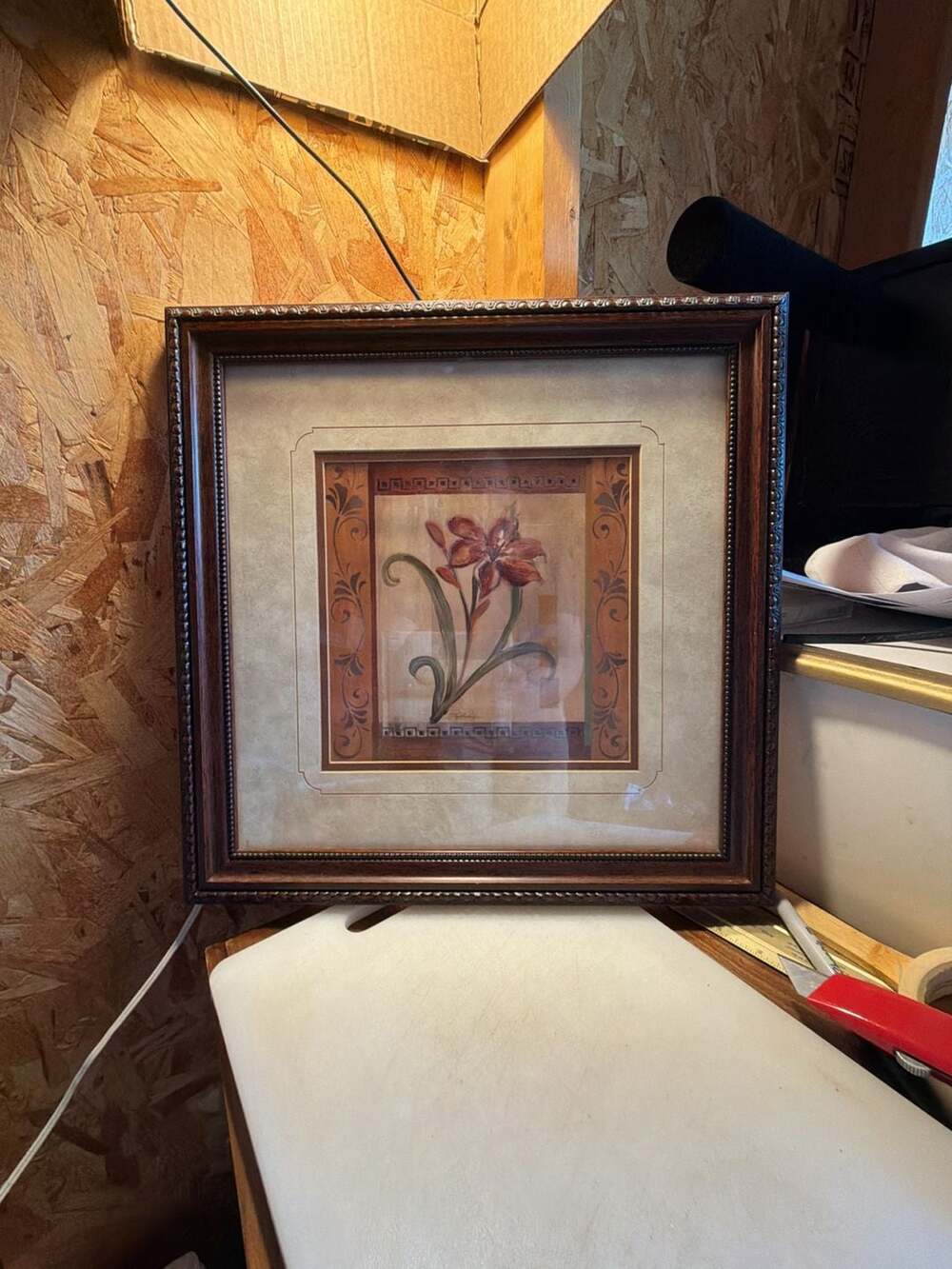 Sonoma Life+Style Framed Floral Wall Art Print by Joy Alldredge